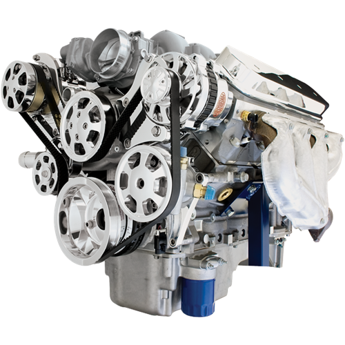 Tru Trac Serpentine System - LS7 Engine (Top Mount)