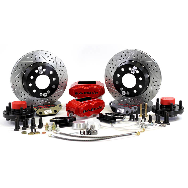 11" Front Disc Brake System - 4 Piston Caliper - Wilwood Pro Spindle