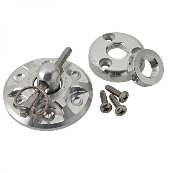 Hood Pins - Universal - Billet Aluminum - Stainless Steel Quick Pin