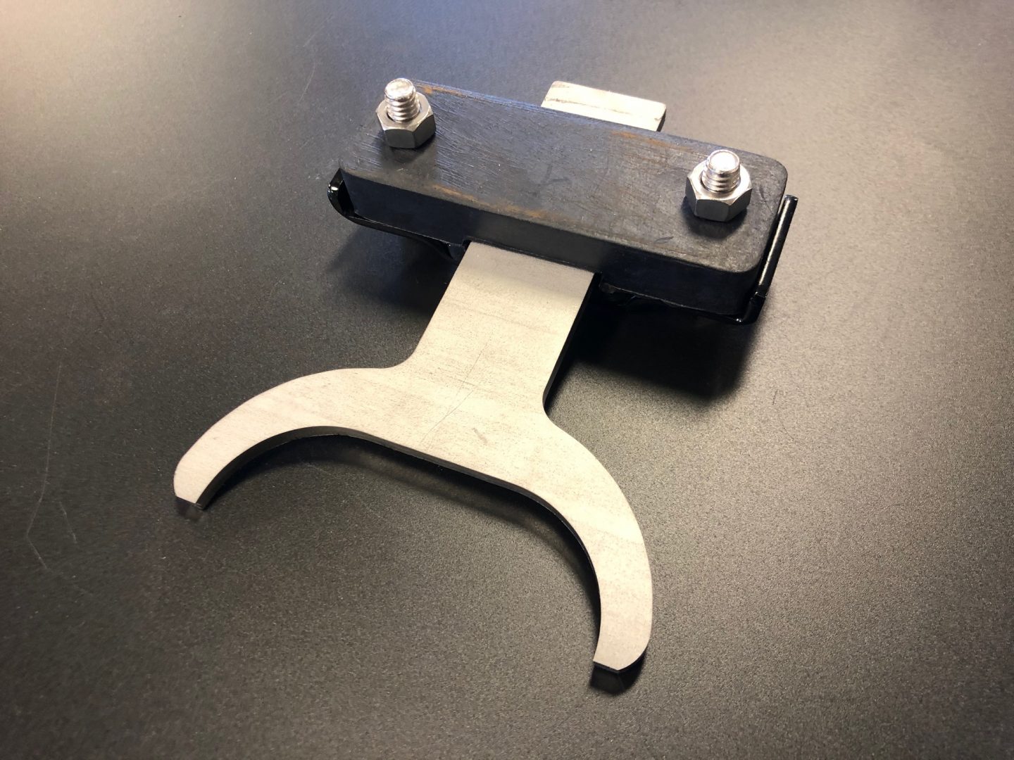 Exhaust Hangers 3" Oval (3 1/2" x 2 1/8 ) Stainless Steel New Design