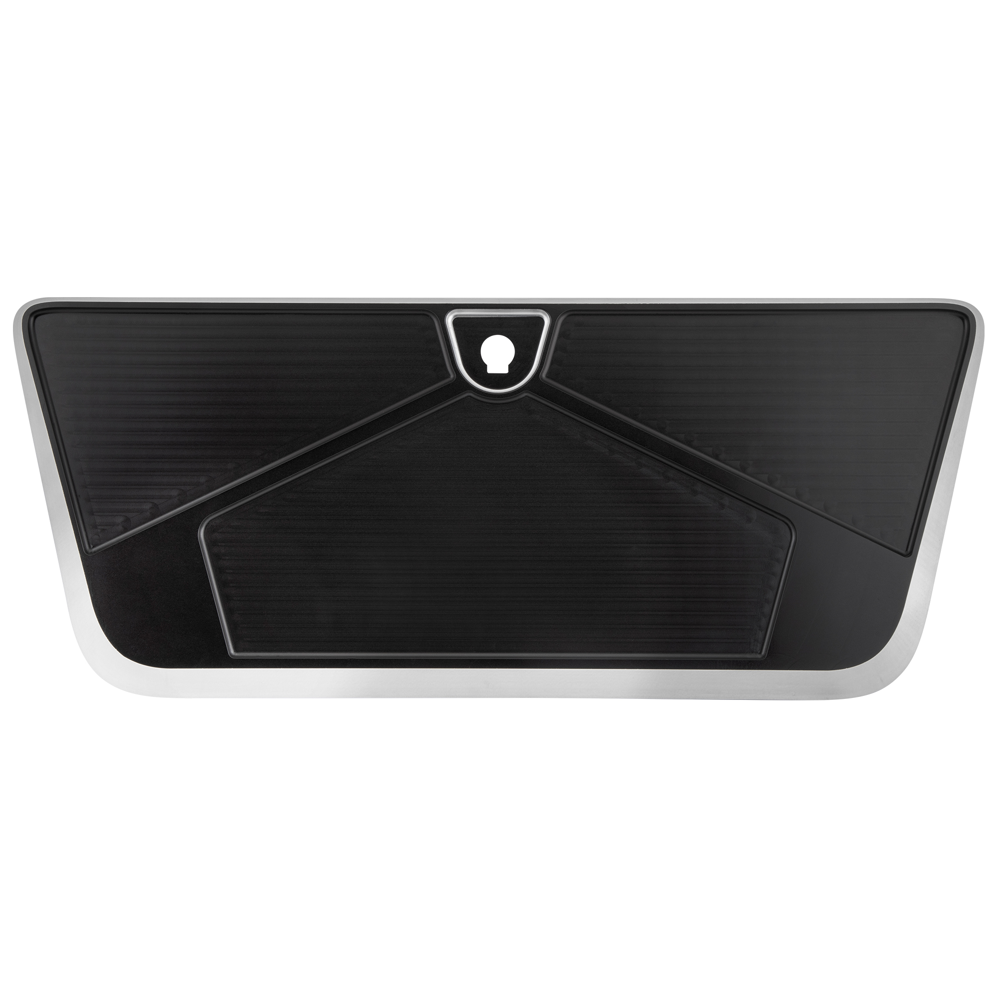 C10 Billet Glove Box Door - Black Anodized - Ring Brothers