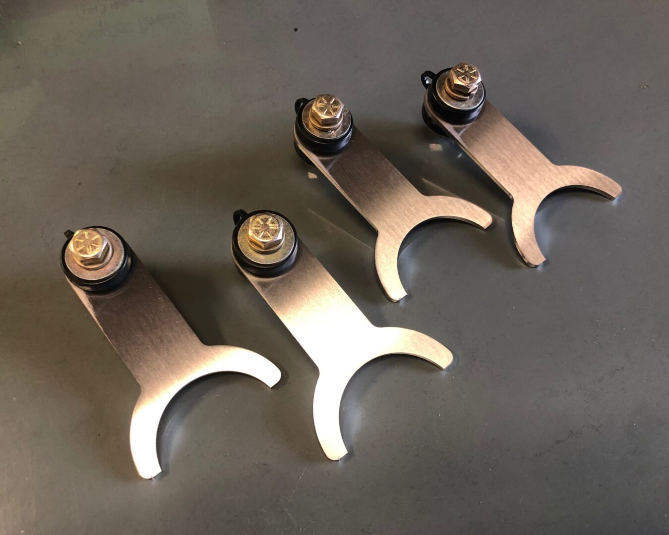 2 1/2" Diameter Exhaust Hanger Stainless Steel Grommet Mount