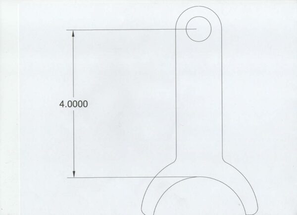2 1/2" Diameter Exhaust Hanger - Stainless Steel - Grommet Mount