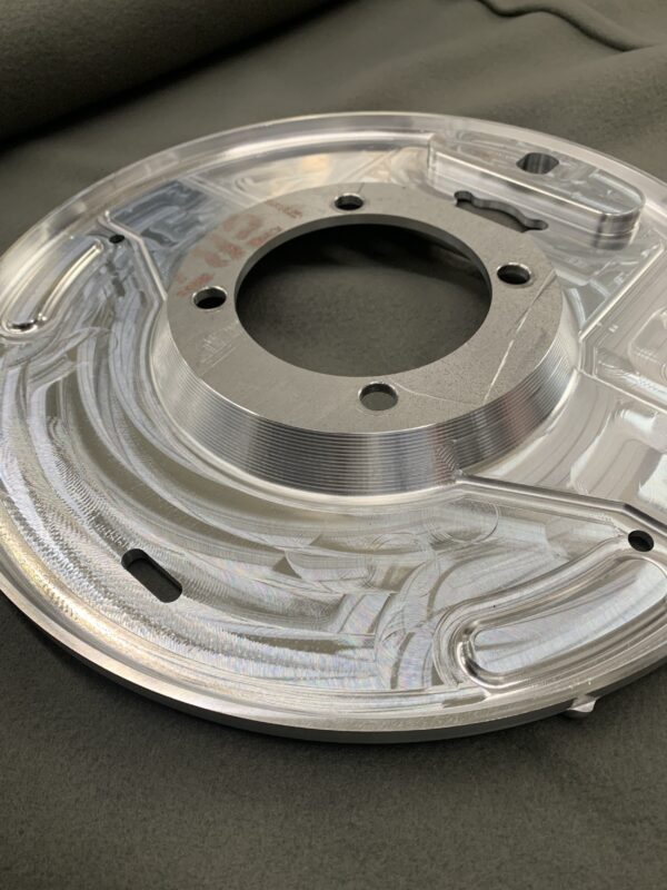 1940 Lincoln Backing Plates - CNC milled aluminum