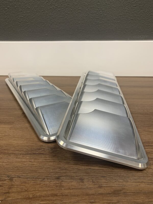 1967-1969 Camaro Billet Hood Louvers - Custom